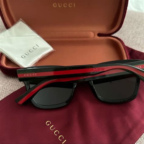 gucci sunglasses three colors|gucci sunglasses red green stripe.